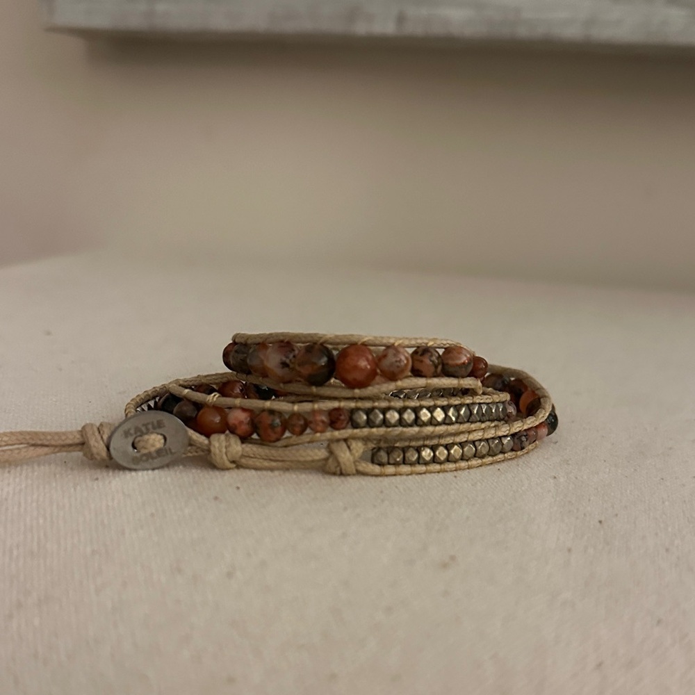 Katie Soleil Beaded Wrap Bracelet